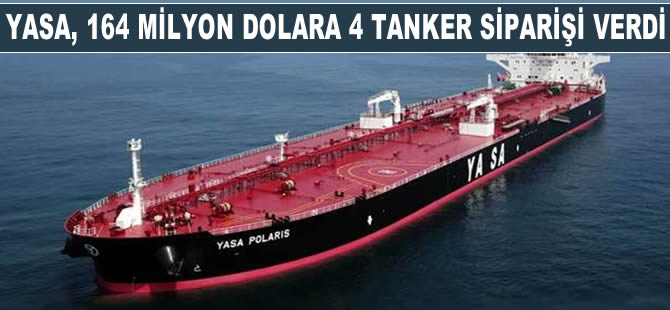 YASA Denizcilik, Yangzijiang Tersanesi'ne 50 bin DWT taşıma kapasiteli 4 tanker siparişi verdi.