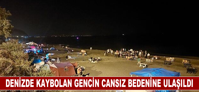 Zonguldak'ta denizde kaybolan gencin cansız bedenine ulaşıldı