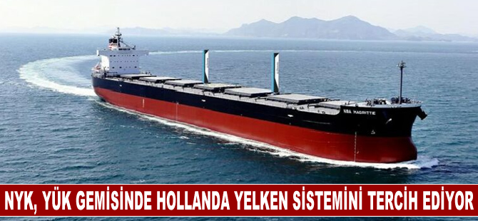 NYK, dökme yük gemisinde Hollanda yelken sistemini tercih ediyor