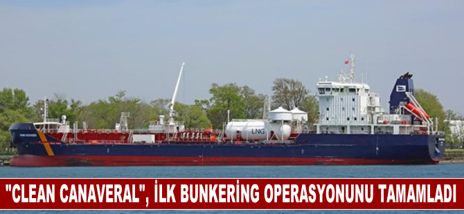 Kuzey Amerika'nın en büyük LNG bunker barcı ilk bunkering operasyonunu başarıyla tamamladı