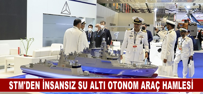 STM'den insansız su altı otonom araç hamlesi