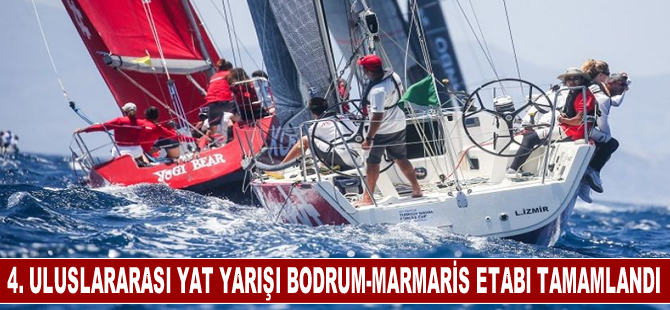 Cumhurbaşkanlığı Uluslararası Yat Yarışı  Halikarnas 100. Yıl Kupası Bodrum-Marmaris etabı tamamlandı