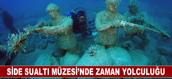 Side Sualtı Müzesi, dalış ve tarih meraklılarını deniz dibinde zaman yolculuğuna çıkarıyor