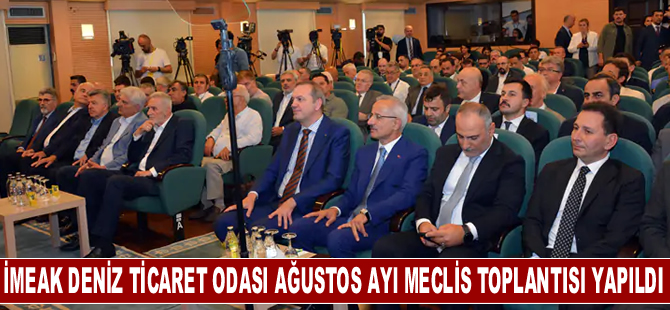 Ulaştırma ve Altyapı Bakanı Uraloğlu, İMEAK DTO Meclis Toplantısı'nda konuştu