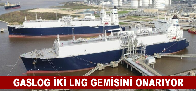 GasLog iki LNG gemisini onarıyor