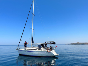 Çanakkale açıklarında 27 düzensiz göçmen yakalandı