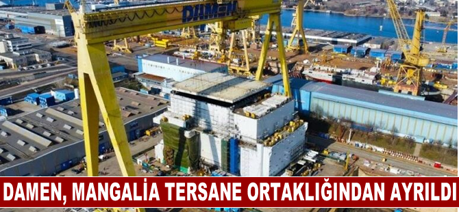 Damen, Mangalia tersane ortaklığından ayrıldı