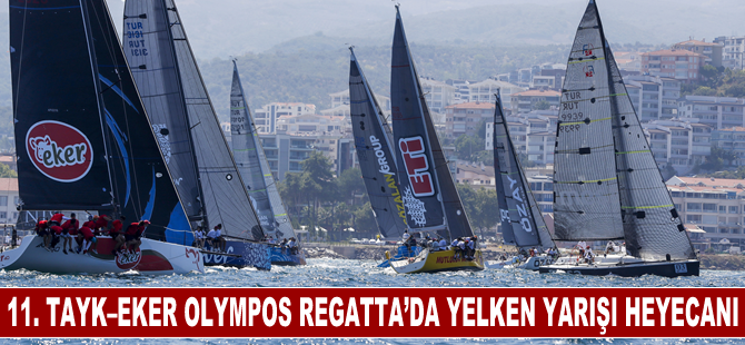 11. TAYK – Eker Olympos Regatta yelken yarışı, muhteşem rotası ve rengârenk tekneleriyle büyüleyecek