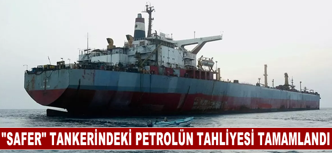 Kızıldeniz'de tehlike oluşturan tankerdeki petrolün tahliyesi tamamlandı