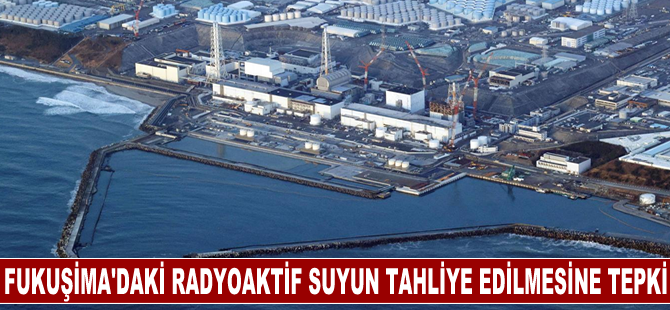 Güney Kore'de Fukuşima'daki radyoaktif suyun tahliye edilmesi planına tepki