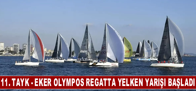 11. TAYK - Eker Olympos Regatta Yelken Yarışı'nın startı verildi