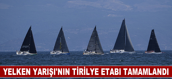 11. TAYK-Eker Olympos Regatta Yelken Yarışı'nın Tirilye etabı tamamlandı