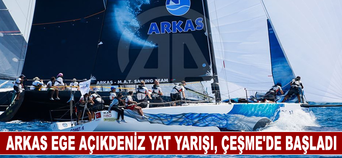 Arkas Ege Açıkdeniz Yat Yarışı, Çeşme'de başladı