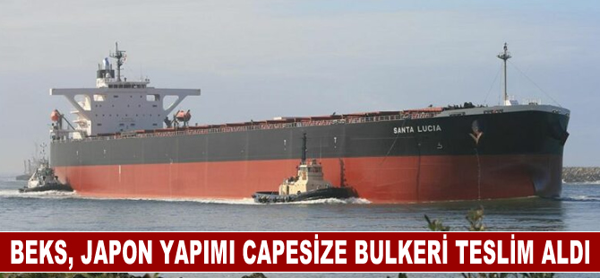 Beks, Japon yapımı capesize dökme yük gemisini alıyor