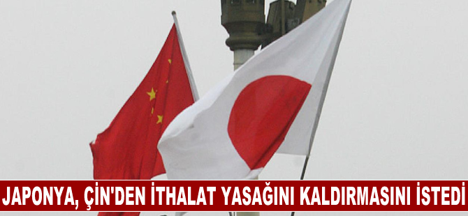 Japonya Başbakanı, Çin'den ülkelerinin deniz ürünlerine konulan ithalat yasağını kaldırmasını istedi