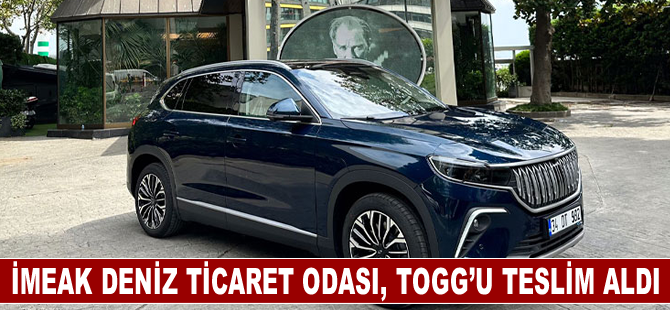 İMEAK Deniz Ticaret Odası (DTO) TOGG’u teslim aldı