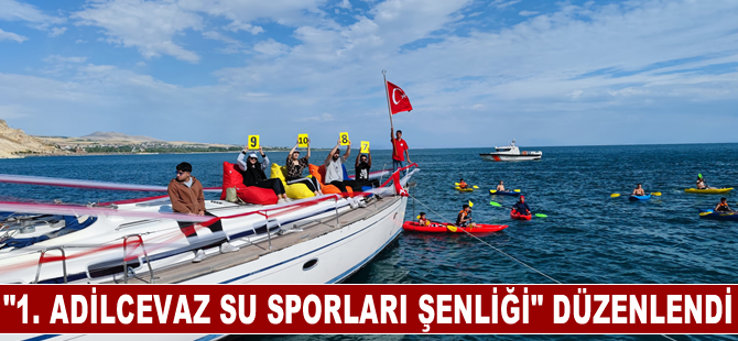 "1. Adilcevaz Su Sporları Şenliği" düzenlendi