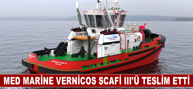 Med Marine, Vernicos Scafi III’ü teslim etti