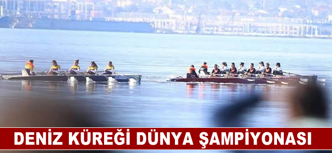 Deniz Küreği Dünya Şampiyonası'nda Türkiye Küreği Milli Takımı 4. oldu