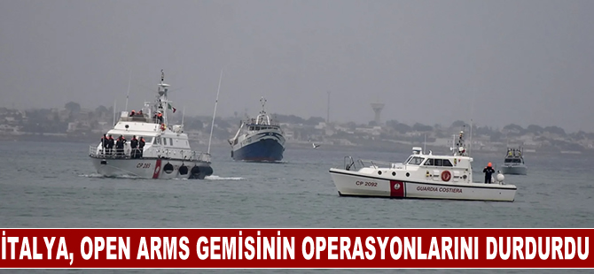 İtalya, göçmen kurtaran İspanyol STK gemisinin operasyonlarını geçici olarak durdurdu