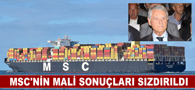 MSC'nin mali sonuçları sızdırıldı