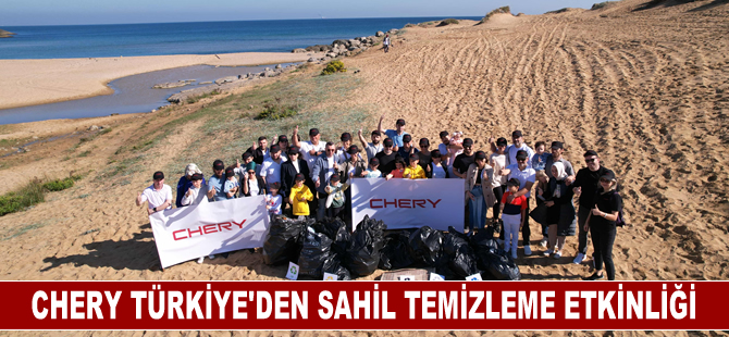 Chery Türkiye'den sahil temizleme etkinliği