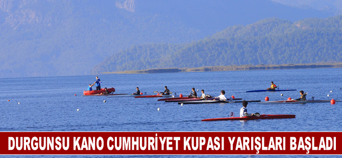 Durgunsu Kano Cumhuriyet Kupası yarışları Köyceğiz'de başladı