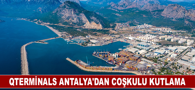 QTerminals Antalya, Cumhuriyet'in 100. yılı için denize anıt taşı indirecek