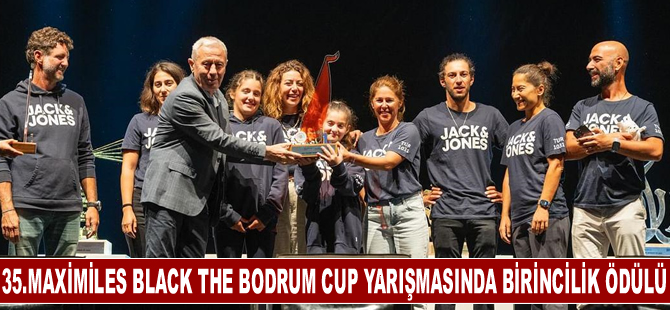 35.Maximiles Black The Bodrum Cup Yarışmasında birincilik ödülü