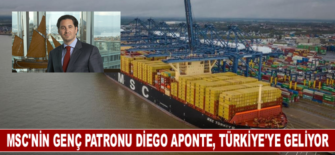 MSC Şirketinin Patronu Diego Aponte, Türkiye'ye Geliyor