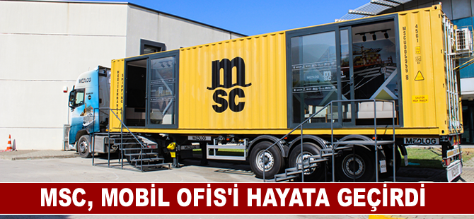 MSC, Mobil Ofis’i hayata geçirdi