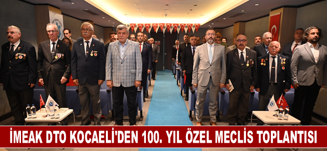 İMEAK DTO Kocaeli Şubesi’nin Ekim Ayı 13. Olağan Meclis Toplantısı gerçekleştirildi