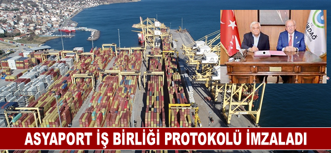 Büyükşehir ve Asyaport arasında iş birliği protokolü imzalandı