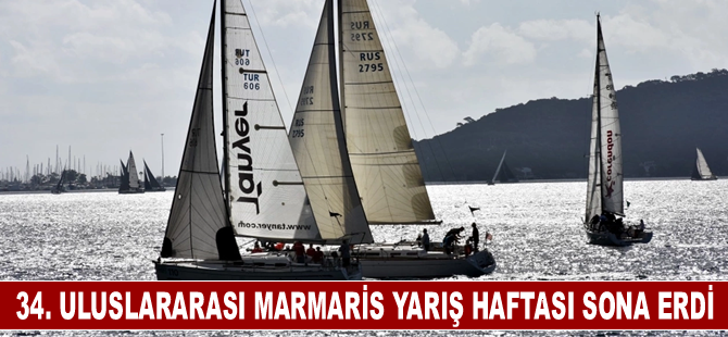 34. Uluslararası Marmaris Yarış Haftası sona erdi