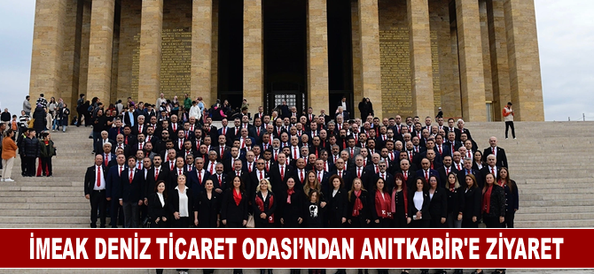 İMEAK Deniz Ticaret Odası’ndan Anıtkabir’e ziyaret