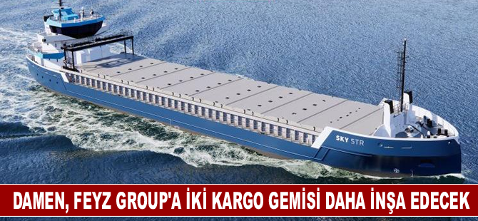 Damen, Feyz Group'a iki kargo gemisi daha inşa edecek