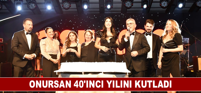 ONURSAN 40’ıncı yılını kutladı