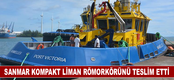 Sanmar Kompakt Liman Römorkörünü teslim etti