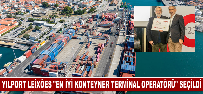 YILPORT Leixões Portekiz'in "En İyi Konteyner Terminal Operatörü" seçildi