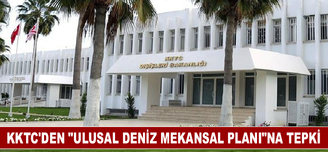 KKTC'den "Ulusal Deniz Mekansal Planı"na tepki