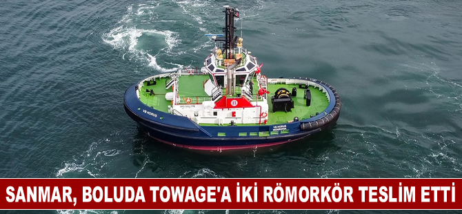 Sanmar, Boluda Towage'a iki römorkör teslim etti