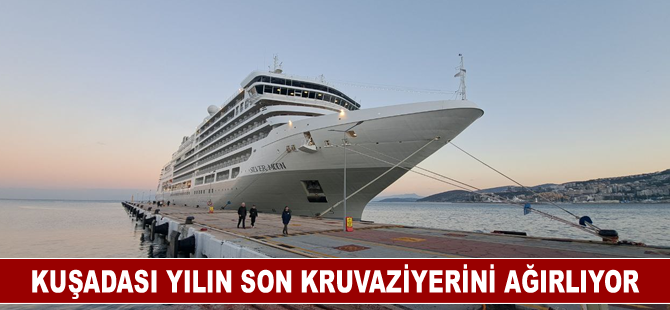 Kuşadası yılın son kruvaziyerini ağırlıyor