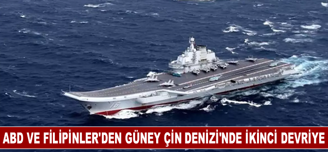 ABD ve Filipinler, Güney Çin Denizi'nde ikinci ortak devriyelerine başladı