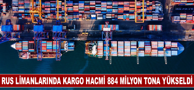 Rusya'daki limanlarda kargo hacmi 2023'te yüzde 5 arttı