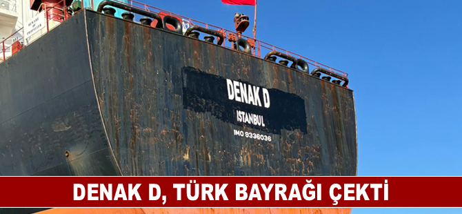 DENAK D, Türk bayrağı çekti