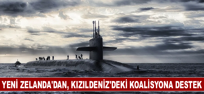 Yeni Zelanda, Kızıldeniz'deki uluslararası koalisyona savunma gücü gönderecek