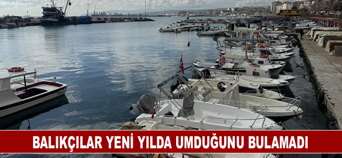 Balıkçılar yeni yılda umduğunu bulamadı