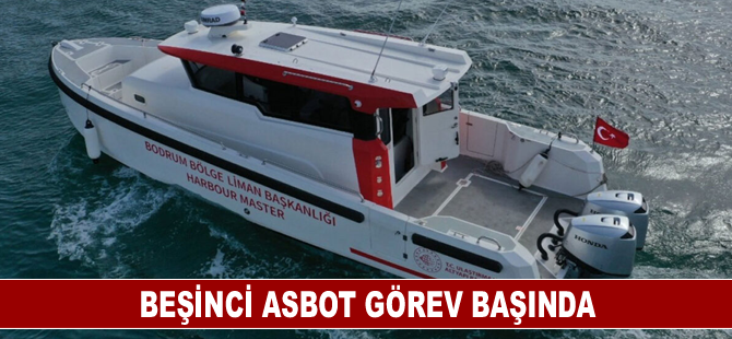 Beşinci ASBOT da görev başında