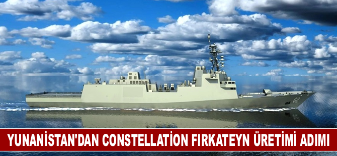 Yunanistan, "Constellation" fırkateyn üretimi için ABD ile görüşüyor