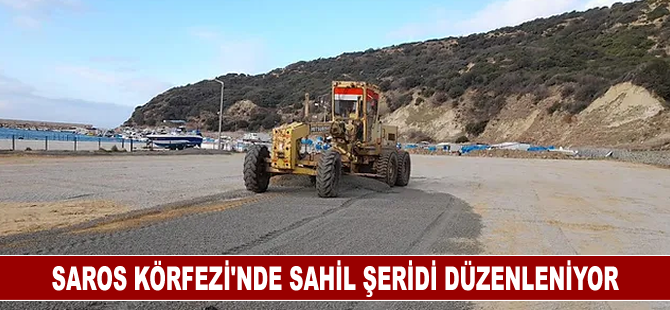 Saros Körfezi'nde limanlar ve sahil şeridi düzenleniyor